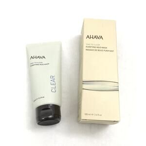 Ahava Time to Clear Purifying Mud Mask - 3.4 oz. - Sealed in Box